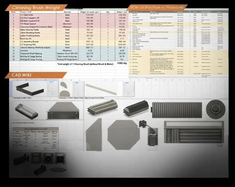 Concept to Component CAD Schematic